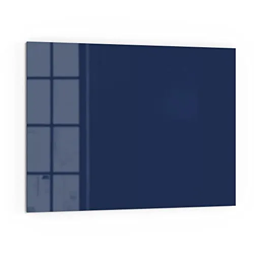 DEQORI Küchenrückwand Glas | Unifarben in blau von DEQORI