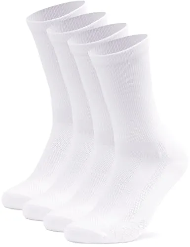 Occulto Herren & Damen Rennradsocken 2er Pack (Modell: Eddy), Fahrradsocken 2 X Weiß 43-46