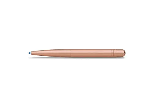 Kaweco LILIPUT Kugelschreiber Kupfer I Exklusiver Kuli für Standard D1 Minen inklusive Retro Metallbox I Metall Druckkugelschreiber 9,8 cm