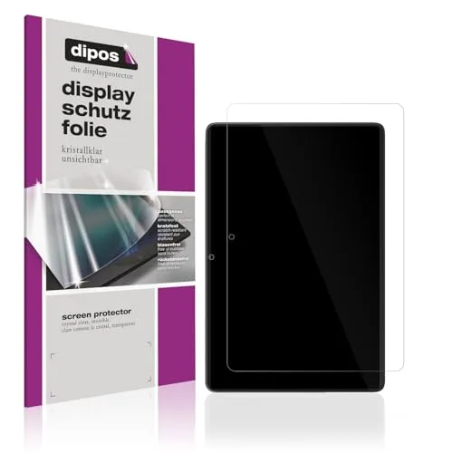 dipos I 2x Schutzfolie klar passend für JJGJ TAB9 12 Zoll Folie Displayschutzfolie, Ultra-Dünn, Case-Friendly, Fingerprint-Kompatibel