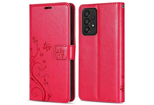betterfon Handyhülle Handytasche für Samsung Galaxy A33 5G Klapphülle, Bookstyle-Hülle: Magnetverschluss 3 Kartenfächer & Standfunktion