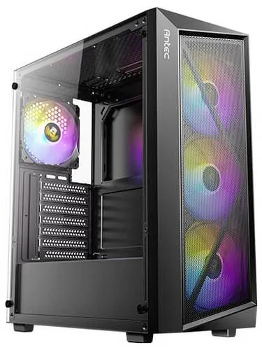 ANTEC AX67 ARGB PC Gehäuse Midi Tower Gaming ATX, schwarz