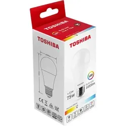 Toshiba 00168800 Lampe LED White 3000 K 8,5 W E27 F von Toshiba