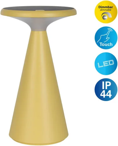 näve LED Tischleuchte Palu in gelb von Näve