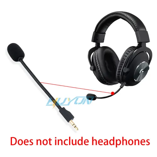 Logitech G PRO X Gaming Headset - Verkabelt, 7.1 Surround Sound, Blue VO!CE Mikrofon, bequeme Memory Foam Polsterung für intensives Gaming