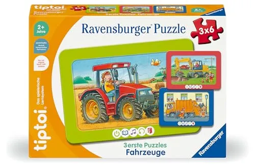 Produktbild Ravensburger tiptoi Puzzle 00227-3 Fahrzeuge