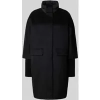 comma Strickmantel Outdoor-Mantel schwarz 42 EU - Funktionsjacke aus hochwertigem Material, ideal für Outdoor-Aktivitäten und stilvolle Auftritte, in Größe 42 und elegantem Schwarz.