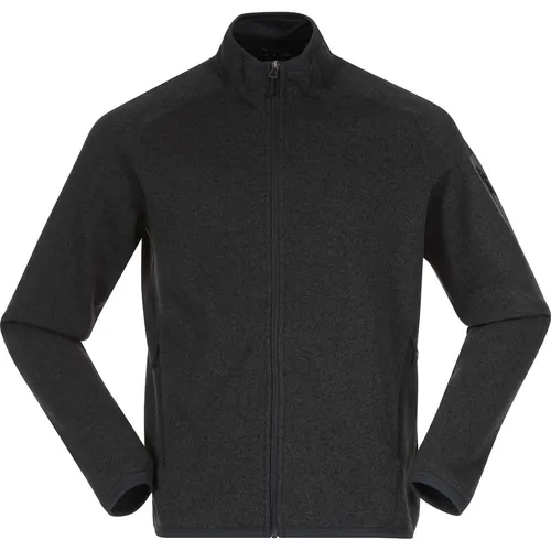 Bergans Fleecejacke Anthrazit, Größe L, Herren - Funktionsjacken für Herren, wärmeisolierend und atmungsaktiv, ideal für Sport und Outdoor-Aktivitäten.