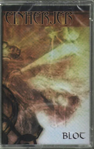 Einherjer Blot Kassette UK Deathheadz 2023 Kassette Noch Versiegelt