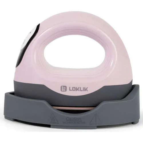 Loklik ImPressTM Mini 3 – Kompakter Drucker in Schwarz und Pink - Drucker mit 93 x 80 mm Arbeitsbereich, max. 200 °C und 550 W Leistung. Ideal für kreative Projekte und unterwegs.