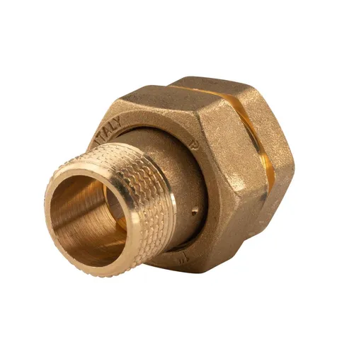 Messing Gewinde-Fitting Verschraubung mit O-Ring konisch dichtend 3/4