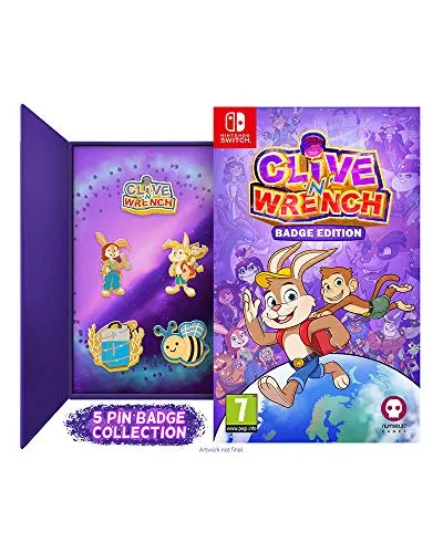 Clive 'N' Wrench (Collector Edition) - Audio-Babyfone mit einzigartigem Design, ideal für moderne Eltern, die Funktionalität und Stil schätzen.