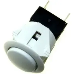 Ersatzteil - Ein-Aus-Schalter Durchm. 21 mm - - brandt, vedette, sauter, thermor, thomson, de dietrich, faure Fagor arthur martin electrolux, ocean,