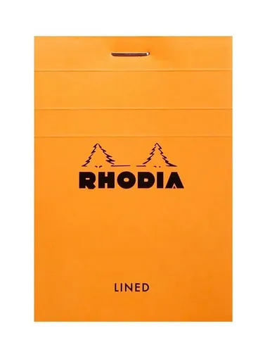 Rhodia Notizheft 10x Gehefter Notizblock No.11 A7 80 Bl liniert 80g Orange 11600C, Rhodia, Blöcke, Hefte und Notizbücher