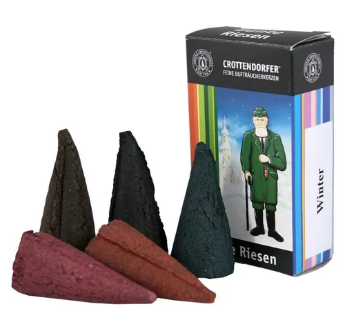 Crottendorfer Duftkerze XXL Winter Düfte - ca. 15-30 min je Kerze, mit verschiedenen Düften für wohliges Ambiente - Made in Germany