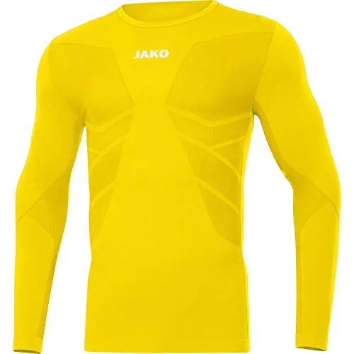 JAKO Herren Comfort 2.0 Longsleeve, Citro, XXL EU in gold von JAKO