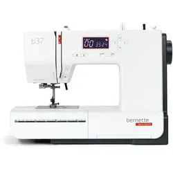 Bernette Nähmaschine Bernette B37 - Vielseitige Nähmaschine für kreative Projekte - Nähmaschinen - Ideal für Einsteiger mit umfangreichen Funktionen und einfacher Bedienung für kreative Nähprojekte.