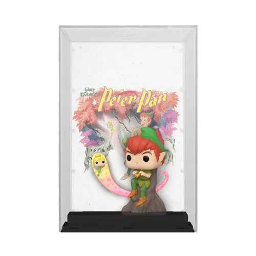 Funko Pop! Movie Poster: Disney - Peter Pan - Vinyl-Sammelfigur - Chibi Figuren, hochwertige Vinyl-Minifigur im Movie Poster Design, ideal für Sammler und als Geschenk für Funko-Fans.