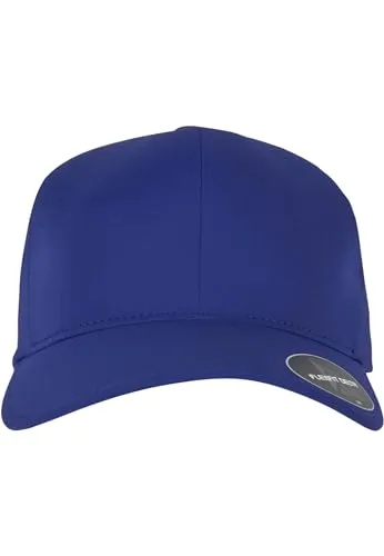 Flexfit Snapback Cap Delta blau L/X - Stylische Snapback Cap in Darkroyal, ideal für Freizeit und Sport, aus 92% Polyester und 8% Elasthan für perfekten Sitz und Komfort.