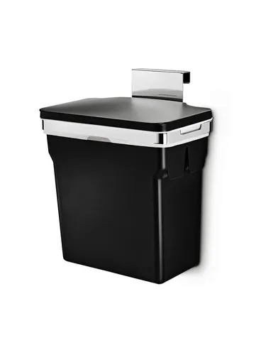 10L Einbau-Mülleimer von simplehuman - Haushaltszubehör mit robustem Stahlgestell, ideal für schnelle Müllentsorgung und einfachen Zugang während des Kochens.
