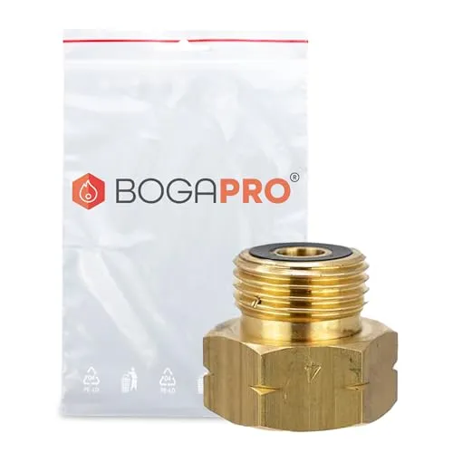 BOGAPRO Gummidichtung 20mm, Gegendichtung für Zwischenstutzen Nr. 4 (Innen) oder G 12, für Gaskocher und Gasgrill, inkl. Polybeutel