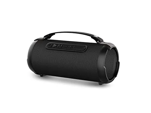 Caliber Bluetooth-Lautsprecher - Drahtloser Musikbox Bluetooth - AUX, SD und USB - Mehrere Lautsprecher Boxen Bluetooth Verbinden - 16h Akku - Schwarz