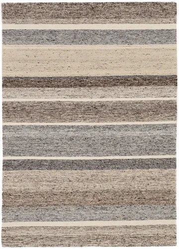 THEKO Wollteppich Ehrwald TK-155, rechteckig, 12 mm Höhe - Der handgewebte Teppich Ehrwald von THEKO vereint traditionelles Handwerk mit modernem Design. Aus 100% Schurwolle, strapazierfähig und beidseitig nutzbar – ideal für ein stilvolles Zuhause.