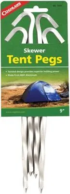 Coghlans Alu Zelthering, 4er-Pack