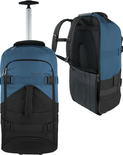 normani Reisetasche mit Rucksackfunktion 60L Melano - Vielseitige Reisetasche mit 60 Litern Volumen und Rucksackfunktion. Ideal für Reisen, bietet clevere Fächeraufteilung und hohen Tragekomfort. Perfekt für Abenteuer und entspannte Urlaubsreisen!