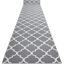 Rugsx Antirutsch Läufer Trellis 110 cm Grau