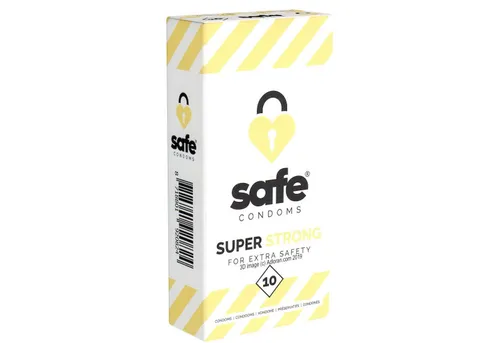 Safe Kondome Safe Single: Super Strong, 10 stärkere Kondome