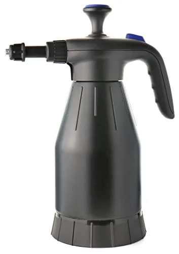 com-four® Sprühflasche mit Druckpumpe, Drucksprüher als Schaumerzeuger für Auto, Haushalt oder Garten