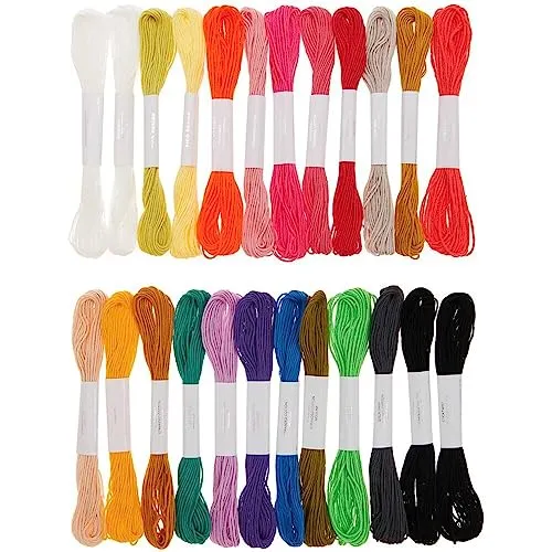 Stickgarnset Multicolour Fashion, 24-teilig