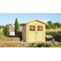 weka Gartenhaus 224 Gr.1, natur, 21 mm von Weka