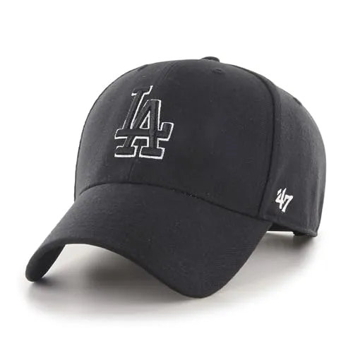 '47 Los Angeles Dodgers MLB Most Value P. Schwarz Snapback Cap - Hochwertige Baseball Cap der Los Angeles Dodgers mit verstellbarem Schirm. Das gestickte Teamlogo macht sie zum perfekten Accessoire für jeden MLB-Fan.