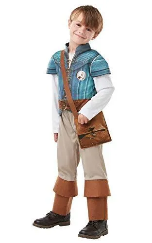 Rubie ́s Kostüm Disney's Rapunzel Flynn Rider Kinderkostüm - Kostüm für Kinder ab 6 Jahren, bestehend aus Oberteil, Hose und Tasche - perfekt für kleine Helden, die in die Welt von 'Rapunzel - Neu verföhnt' eintauchen möchten.