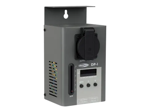 Showtec Single MKII: 1-Kanal DMX Dimmer- / Switch-Pack, 2kW (Schuko) - Dimmer, kompakte Bauweise für einfache Steuerung von Beleuchtung und Effekten, ideal für Veranstaltungen und Bühnenanwendungen.