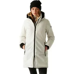 Regatta Marron Jacke Beige 34 Damen - Wasserdichte und atmungsaktive Jacke mit recycelter Daunenisolierung für optimalen Komfort. Ideal für wechselhaftes Wetter und ausgestattet mit praktischen Taschen.