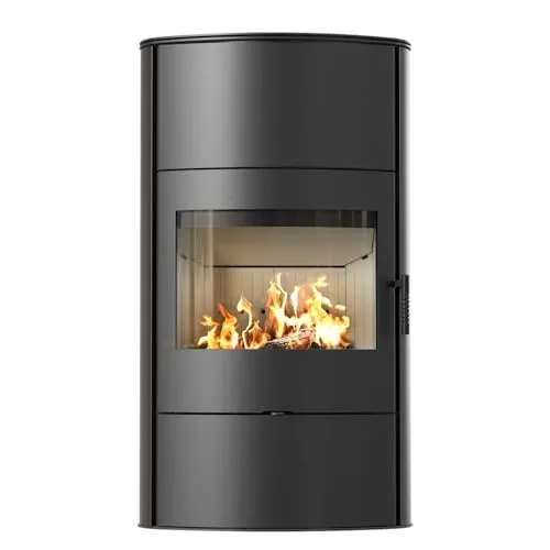 KRATKI Kaminofen Rollo 2-10 kW - Raumluftunabhängig und energieeffizient - Kaminöfen mit 10 kW Heizleistung, ideal für große Räume. Die innovative TERMOTEC-Auskleidung sorgt für effiziente Wärme und reduziert den Holzverbrauch.