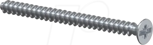 KAISER 2472-40 - Geräteschraube, PlusMinus, Ø 3,2 x 40 mm, gvz