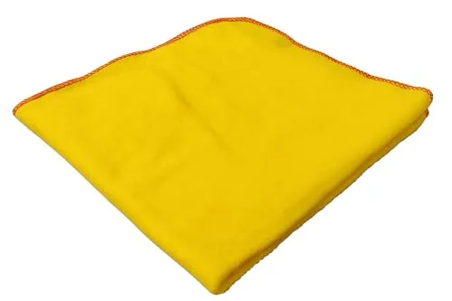 varivendo Baumwoll-Staubtücher 450x450mm, 2er-Set, extra saugstark, weich, waschbar für makellose Reinigung