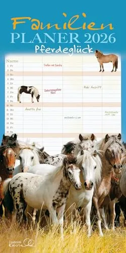 Familienplaner Pferd 2026: Pferdeglück