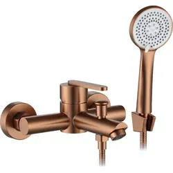 Rea Ontario Badewannenarmatur in gebürstetem Kupfer von REA