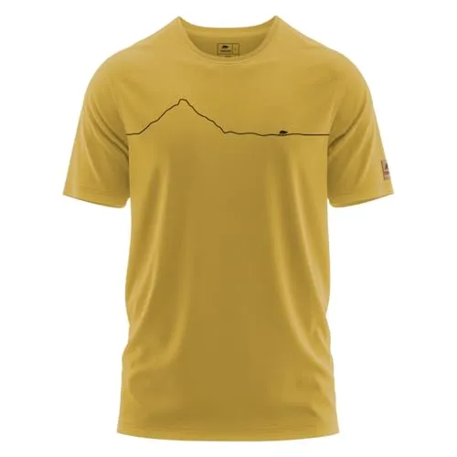 FORSBERG Mountain Line T-Shirt, Farbe:gelb, Größe:L von Forsberg