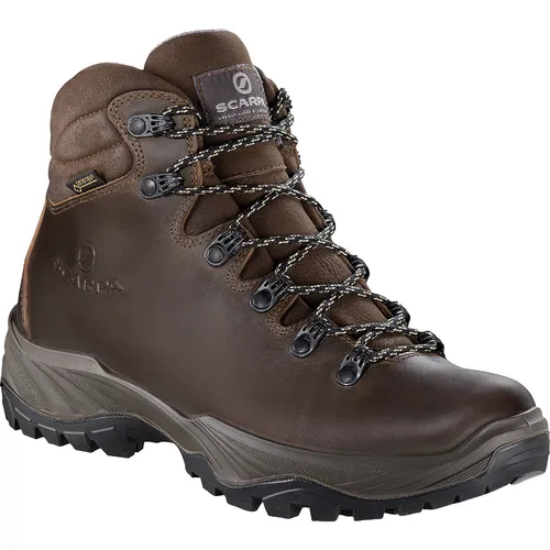 Scarpa Terra GTX Wmn brown (47) 37,5 - Wanderschuhe für Damen mit wasserdichter Gore-Tex-Membran für trockene Füße. Ideal für leichte Wanderungen, kombiniert Komfort und Stil mit hochwertigem Glattleder.