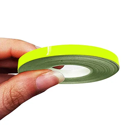 4R Quattroerre.it 10474 Trim Stripes Klebestreifen für Autos, Fluogelb, 5 mm x 10 mt