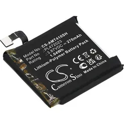 TECHTEK Akku Kompatibel mit [Amazfit] GTS 4 Mini Ersetzt PL472023