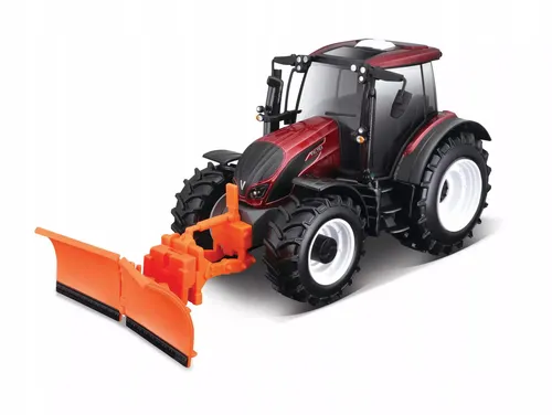 VALTRA N174 METALOWY TRAKTOR PŁUG ŚNIEŻNY POJAZD ROLNICZY ZABAWKA 4893993440849