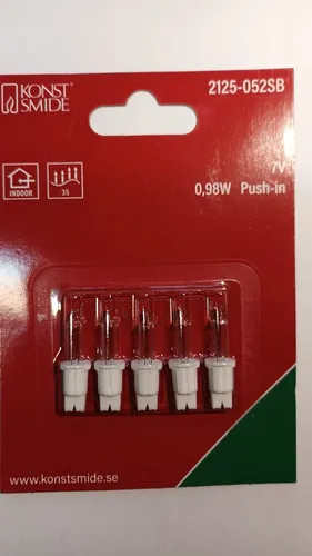 Konstsmide Ersatzbirne für Lichterketten Klar von Konstsmide