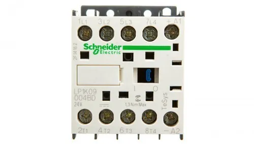 Leistungsschütz 20A AC-1 4P 24V DC LP1K09004BD - Fehlerstromschutz (RCD) - Zuverlässiges Leistungsschütz von Schneider Electric mit 20A und 4 Kontakten, ideal für sichere elektrische Anwendungen.